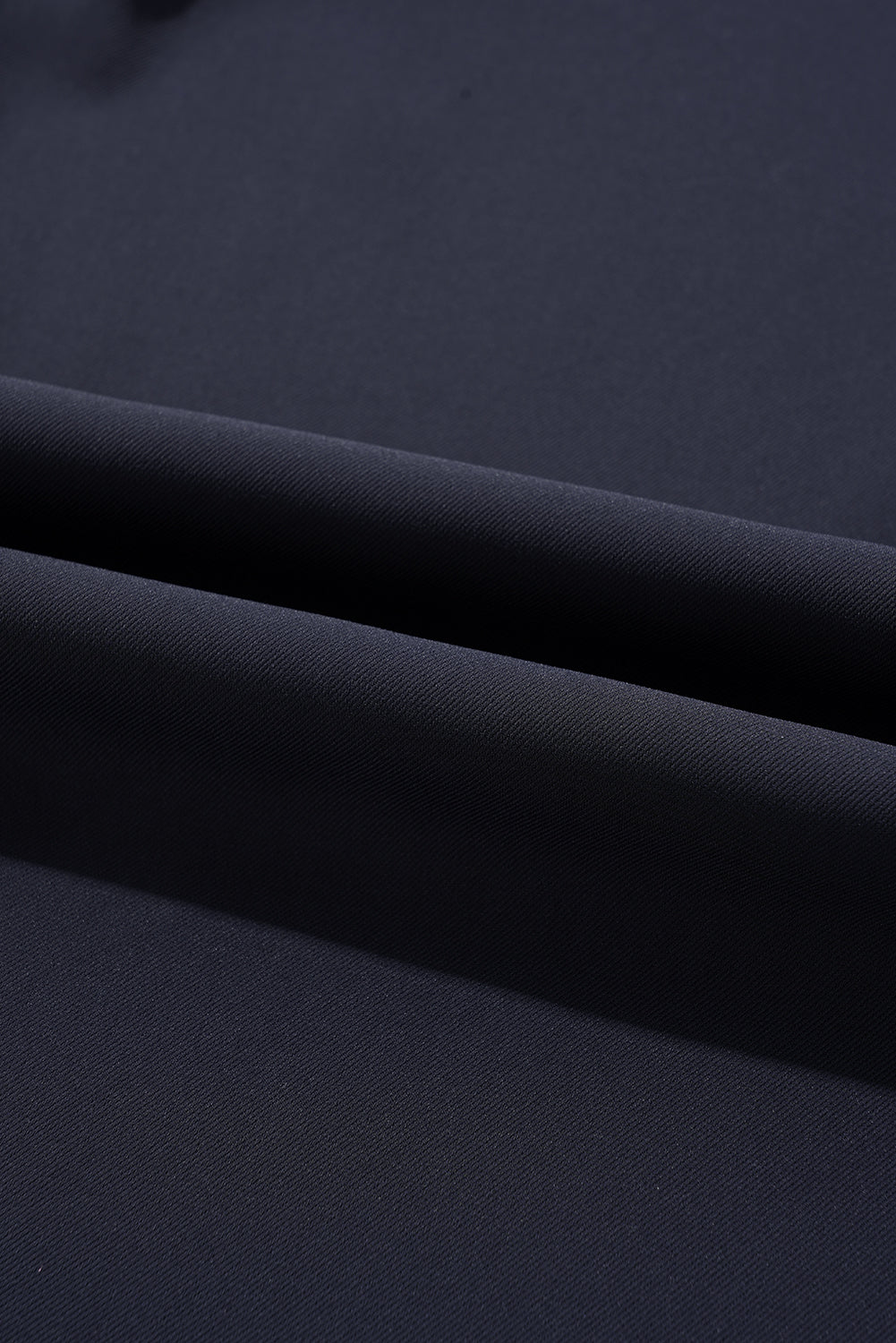 Dirty blue Dual Buttoned High Waist Pleated Wide Leg Pants