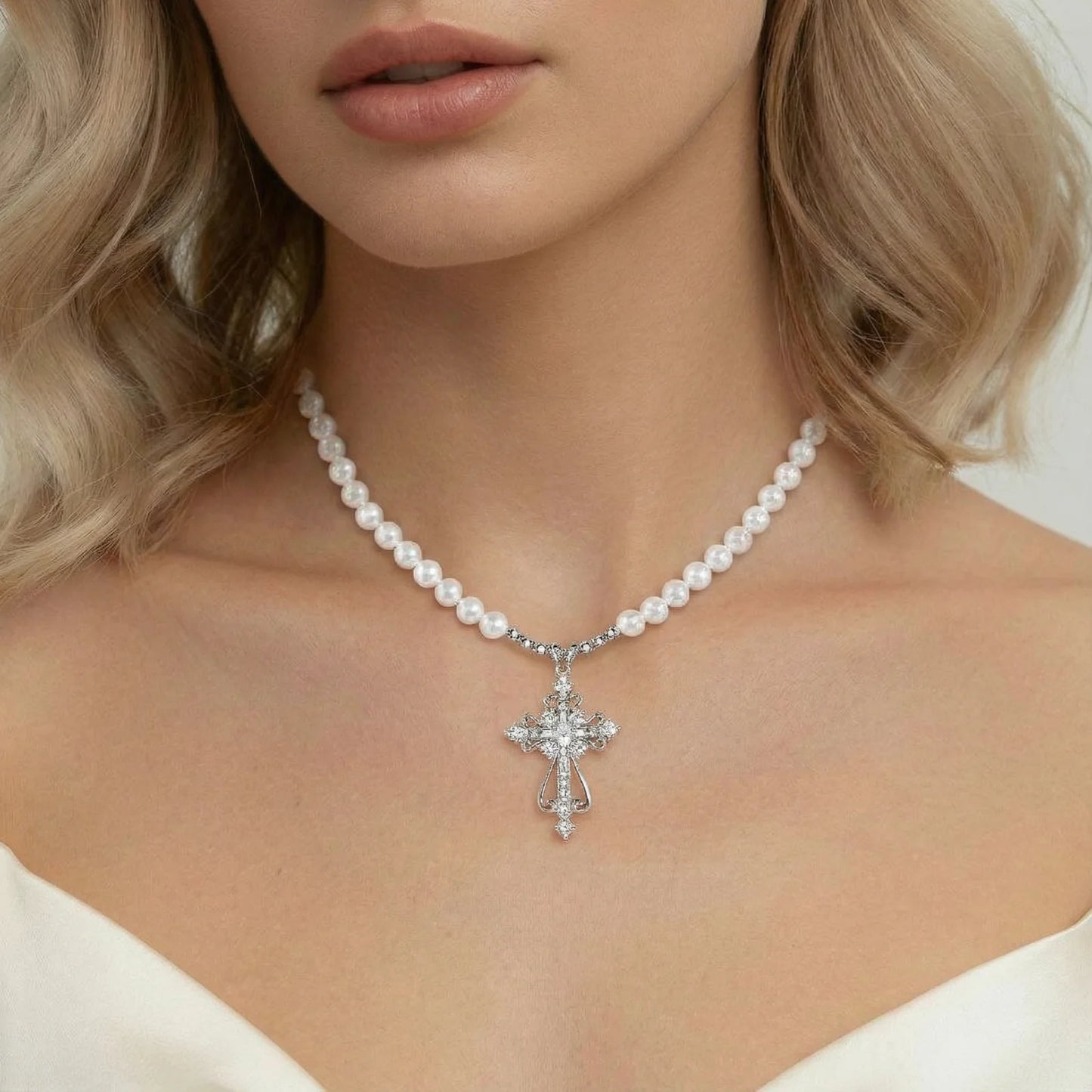 Divine Grace Cross Necklace